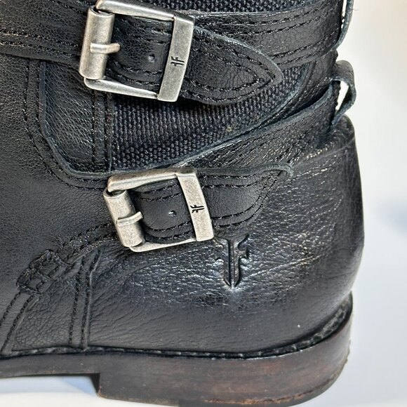 Frye Tall Black Boots Women's size 7 - Picture 5 of 16